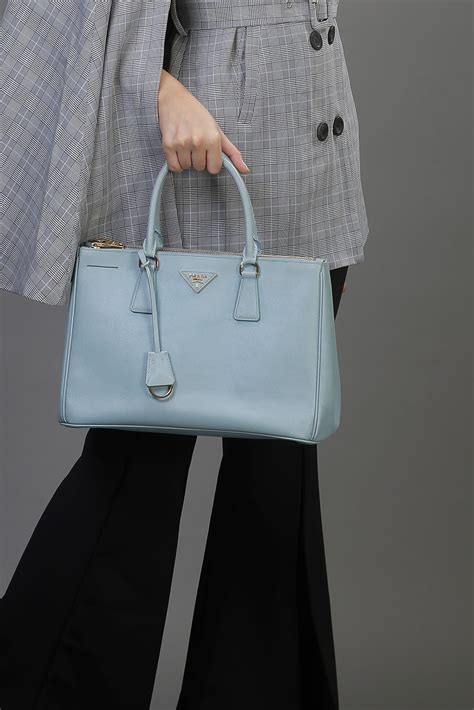 prada saffiano blue.